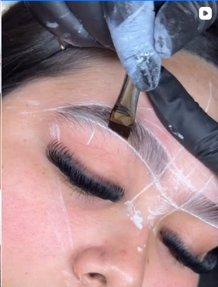 Brow lamination process