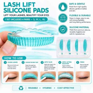 Wet Look Lash Extension Rods – Premium Silicone