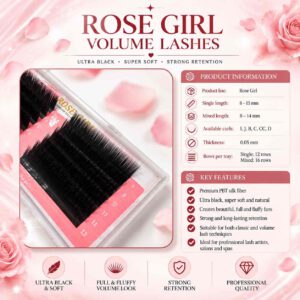 ROSE GIRL Invisible Eyelashes